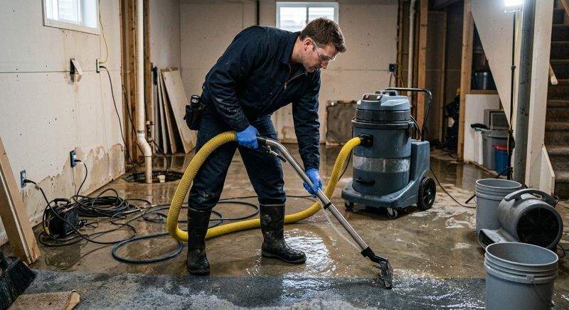Basement Water Removal in Mesa, AZ