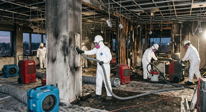 Commercial Fire Mitigation in Santa Rosa, CA