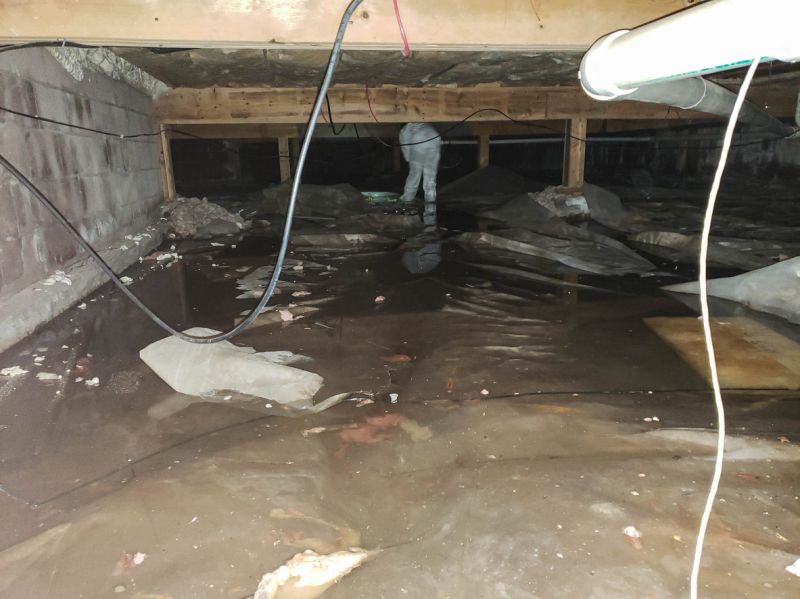 Crawlspace Water Restoration in Mesa, AZ