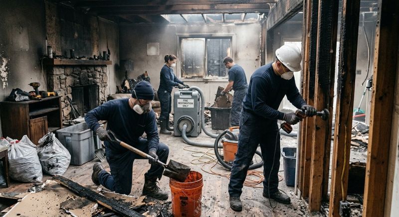 Fire Damage Cleaning in Sonoma County, CA