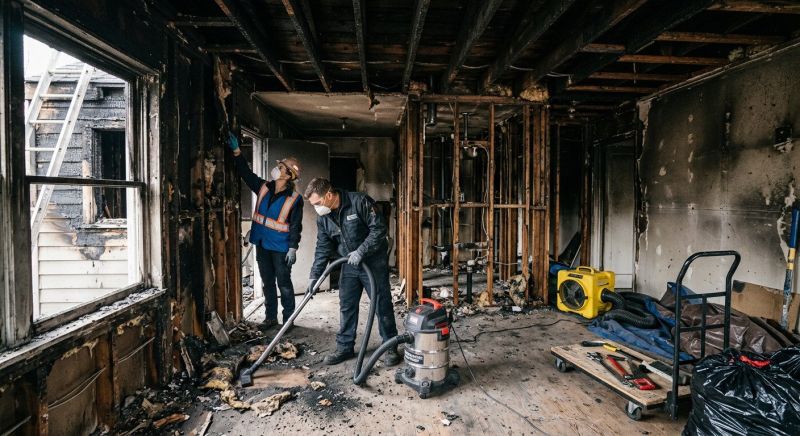 Residential Fire Restoration in Napa, CA