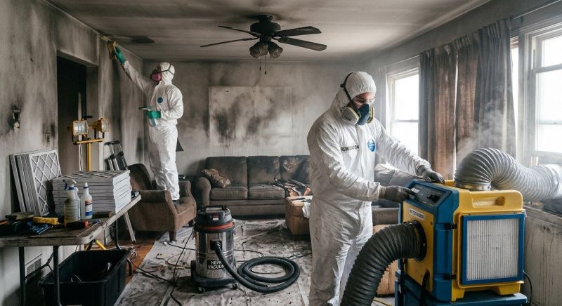 Smoke Damage Remediation in Napa, CA