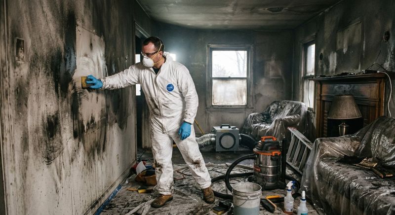 Soot Cleaning in Marin County, CA